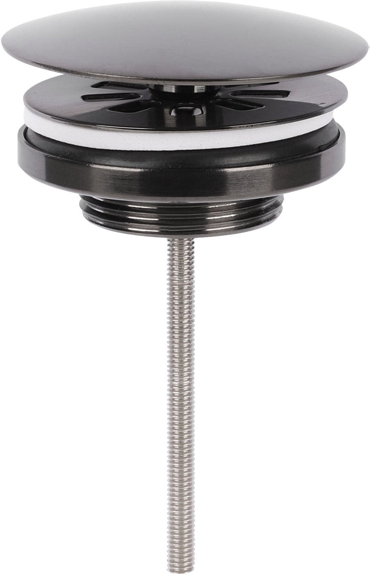 Bouchon de vidange Differnz gun metal - toujours ouvert - ø 72 mm - avec vis