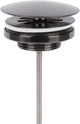 Bouchon de vidange Differnz gun metal - toujours ouvert - ø 72 mm - avec vis