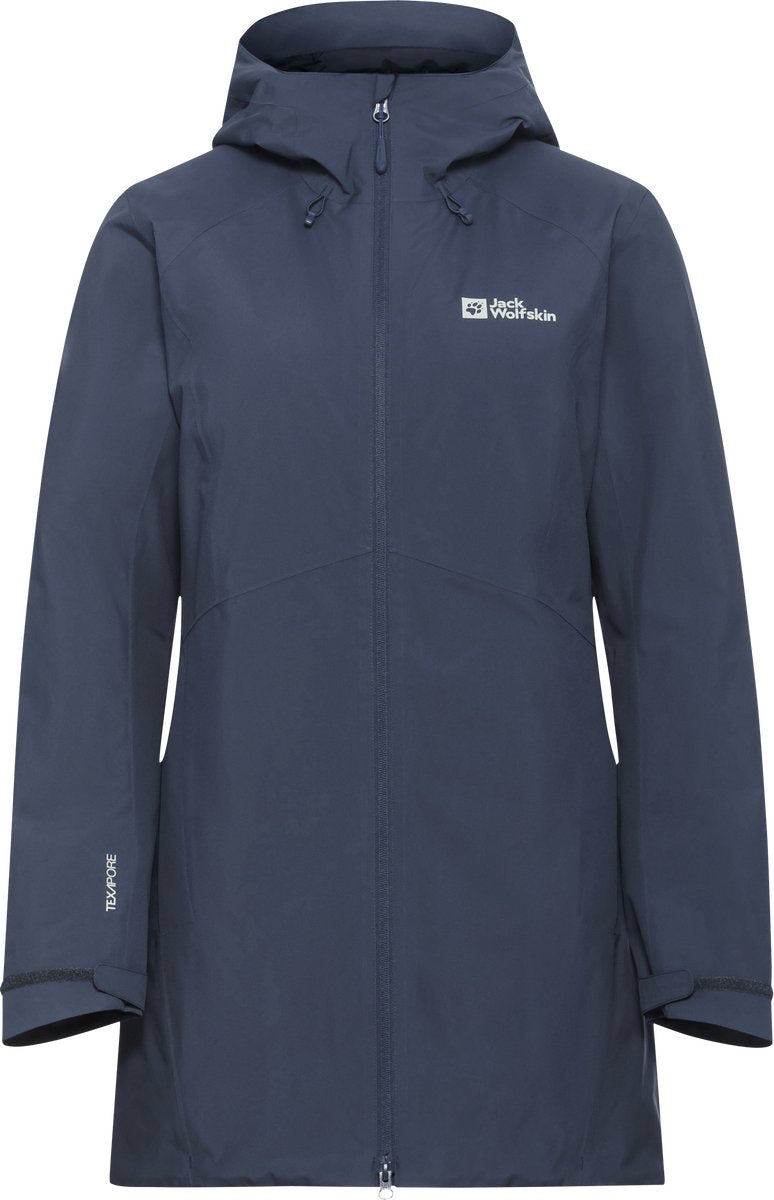 Jack Wolfskin Heidelstein veste d'hiver isolée ciel de minuit femme
