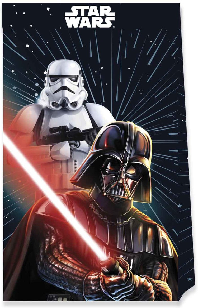 Procos vegaoo - 4 sacs en papier galaxie star wars 22 x 13 cm