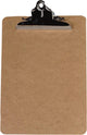 Presse-papiers Seco a4+ - bois de masonite - grand clip robuste - se-w1104-a4-ss