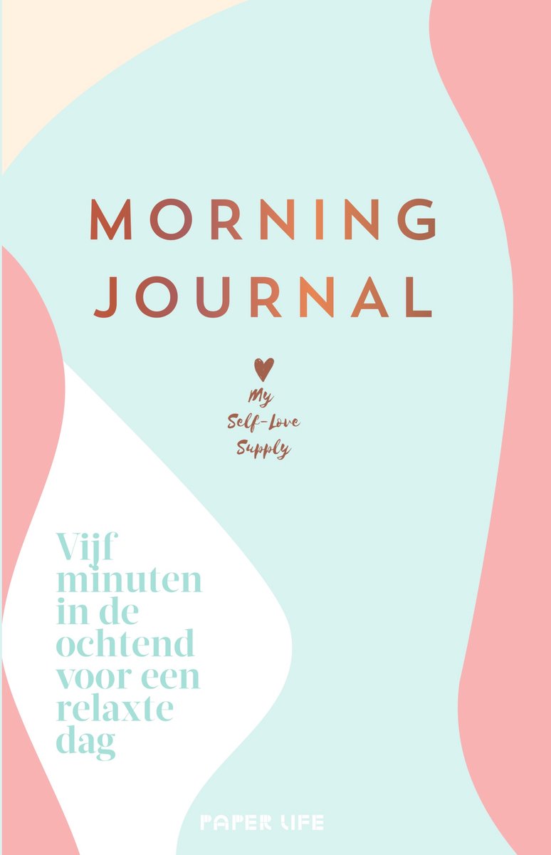 Journal du matin de la vie en papier