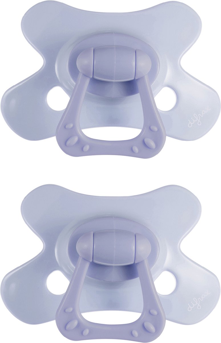 Sucette Difrax naturelle - 18+ mois - lilas - 2 pièces