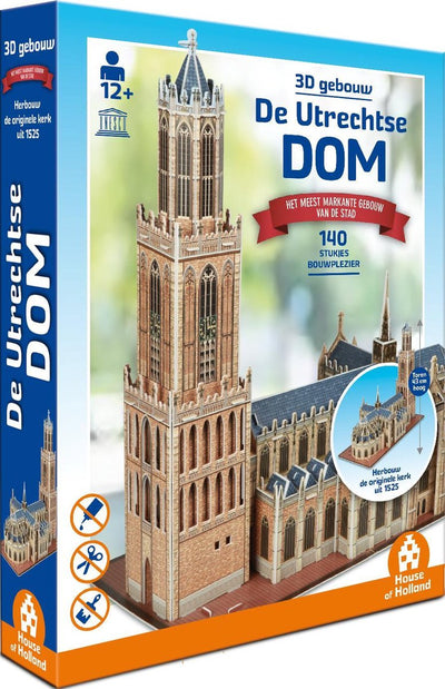 L'usine amusante de Tucker la cathédrale d'Utrecht - Bâtiment 3D (140 pièces) -