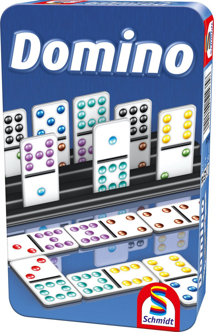 Schmidt ® - domino - jeu de société classique - jeu familial - à partir de 6 ans - 2-4 joueurs - jeu de voyage