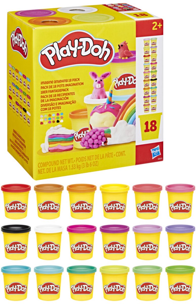 Play Doh Imaginez n'importe quoi, paquet de 18
