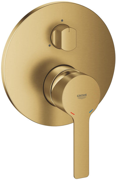 Grohe Lineare nouveau kit inverseur 3 voies - encastrable - Silkmove 46mm - Cool Sunrise brossé