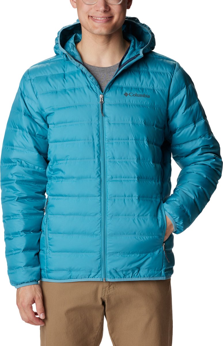Columbia Lake 22™ Down Hooded Jacket - Doudoune matelassée avec capuche - homme - taille xxl - bleu clair