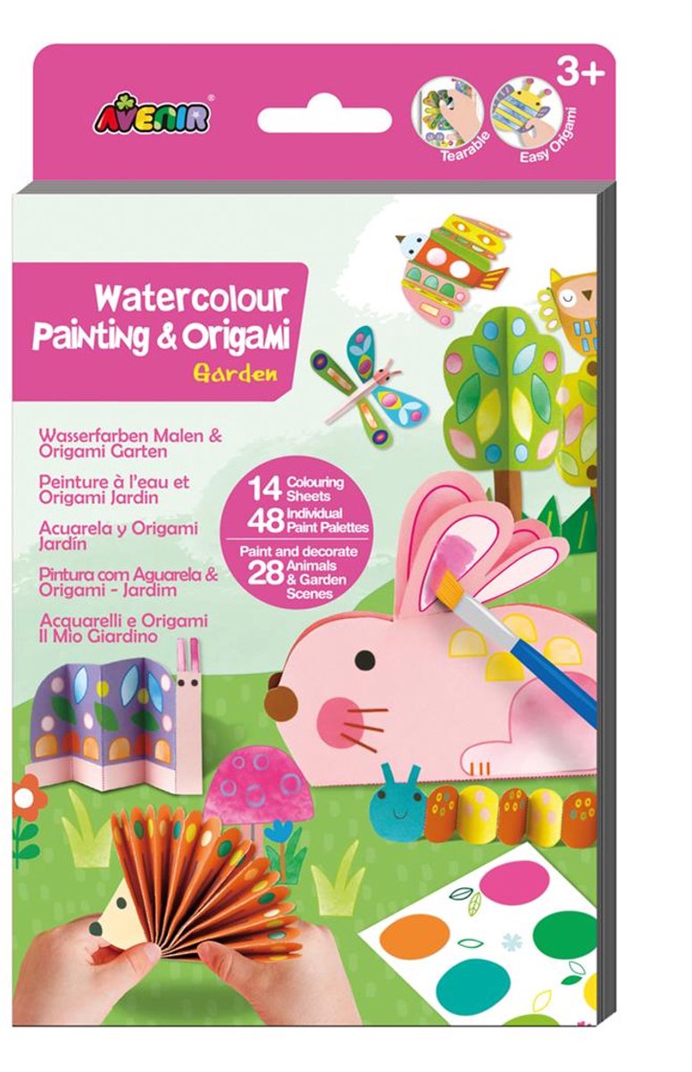 Peinture à l'eau Avenir - jardin.