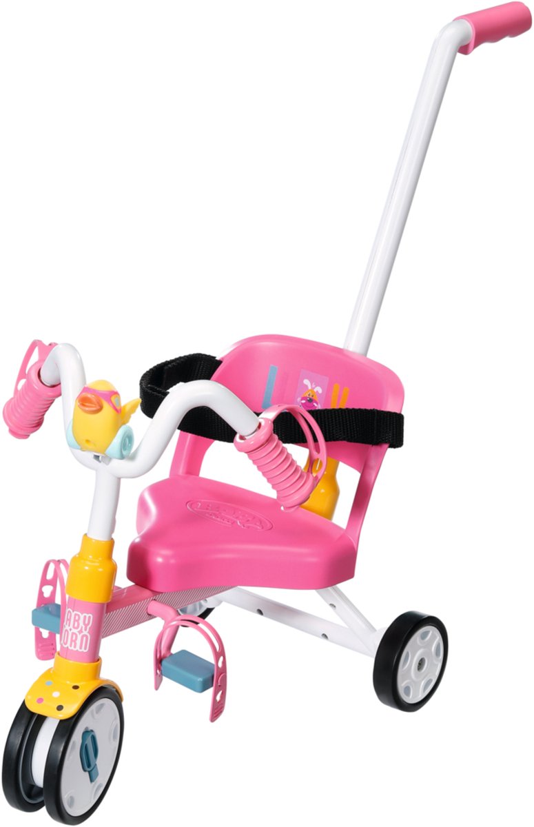 Ensemble de vélo de poupée Baby Born Trike - tricycle - rose