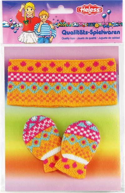 Bandeau de poupées avec mitaines, 35-45 cm