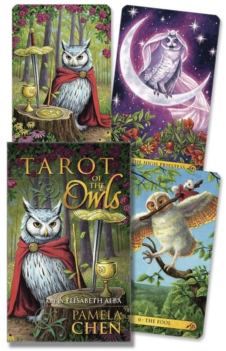 Mini deck Tarot des chouettes