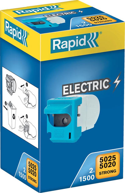 Cassette d'agrafes électrique rapide