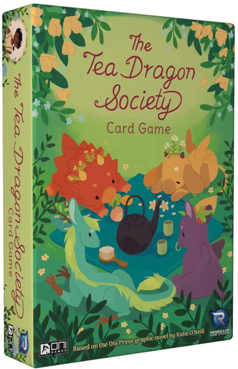 Renegade Game Studios The Tea Dragon Society - Jeu de cartes - Édition anglaise - Jeu familial imaginatif -
