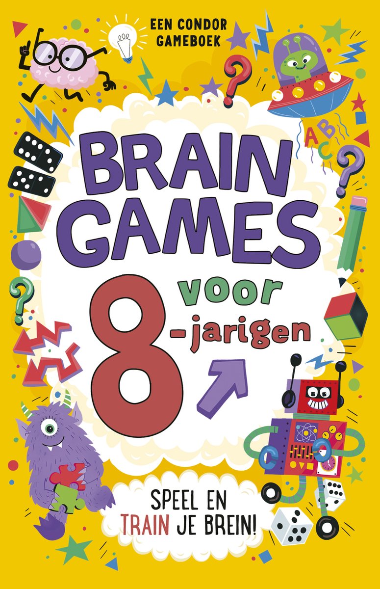 Livre de jeux cérébraux des éditeurs Wpg pour les 8 ans