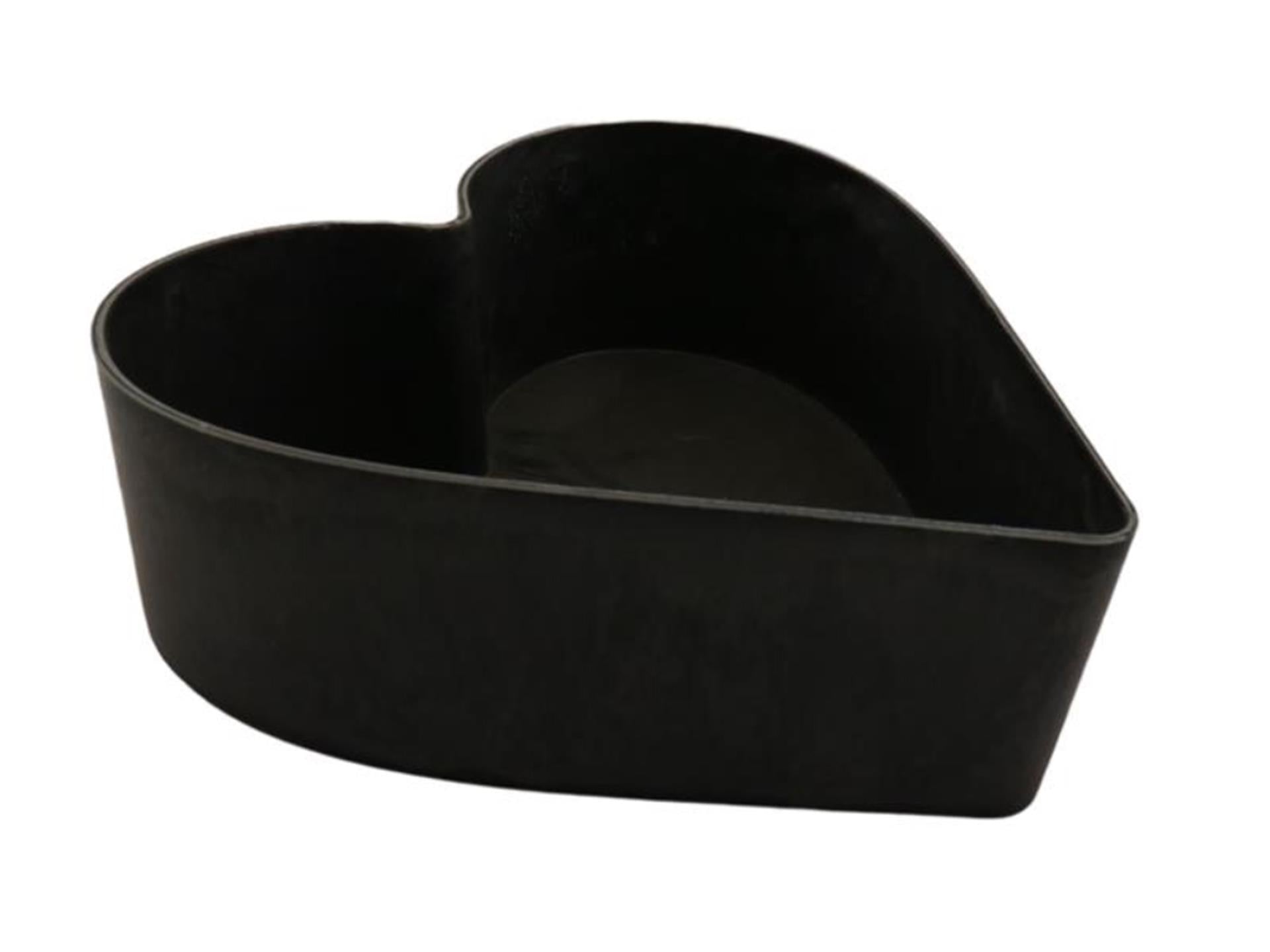HBx pot de fleur vivant naturel coeur 22x20x7,5cm