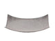 Hbx plateau de vie naturel mélamine 28x28xh5cm gris
