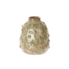 Hbx natural living vase céramique ø10,5xh12cm vert olive