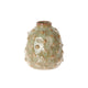 Hbx natural living vase céramique ø10,5xh12cm vert olive