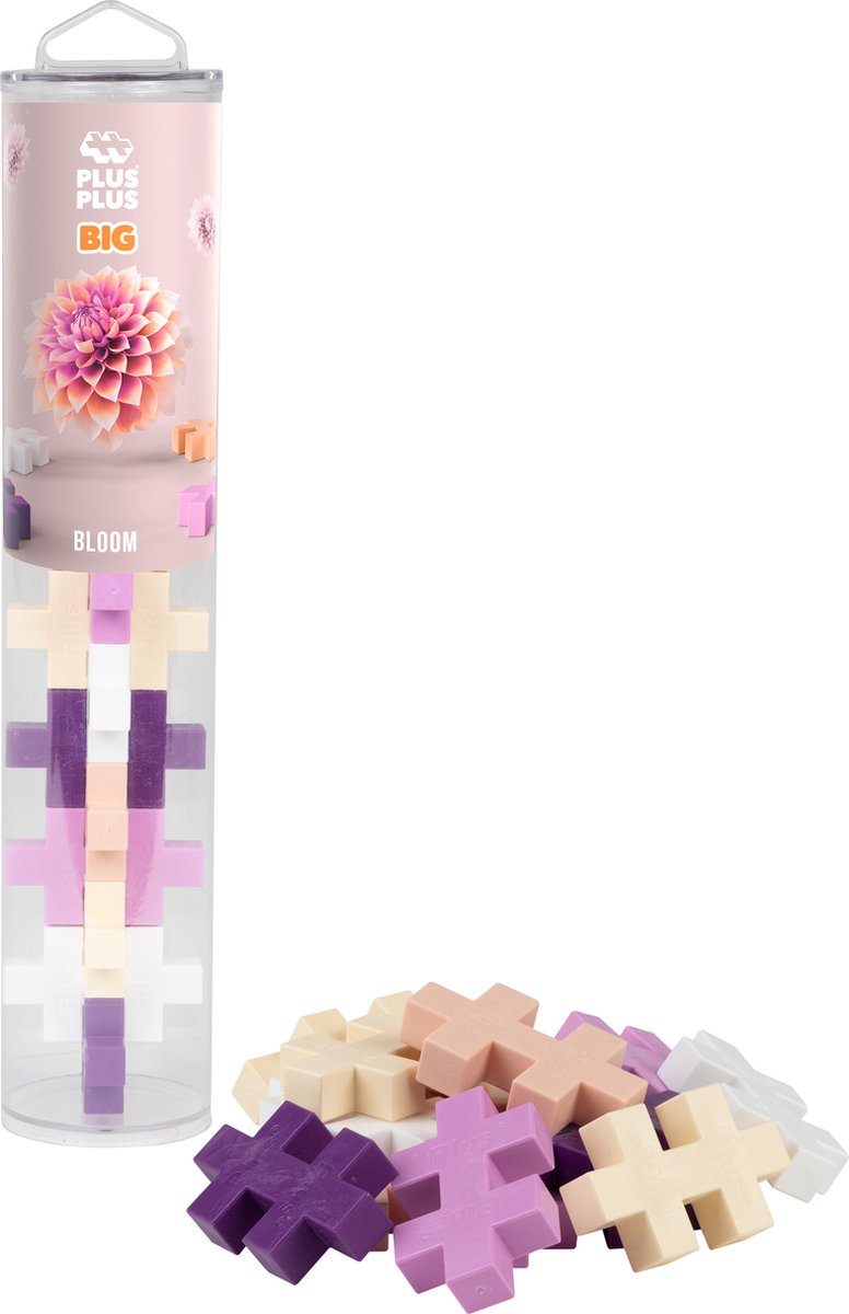 Plus plus tube bloom big plus-plus : 15 pièces (3492)