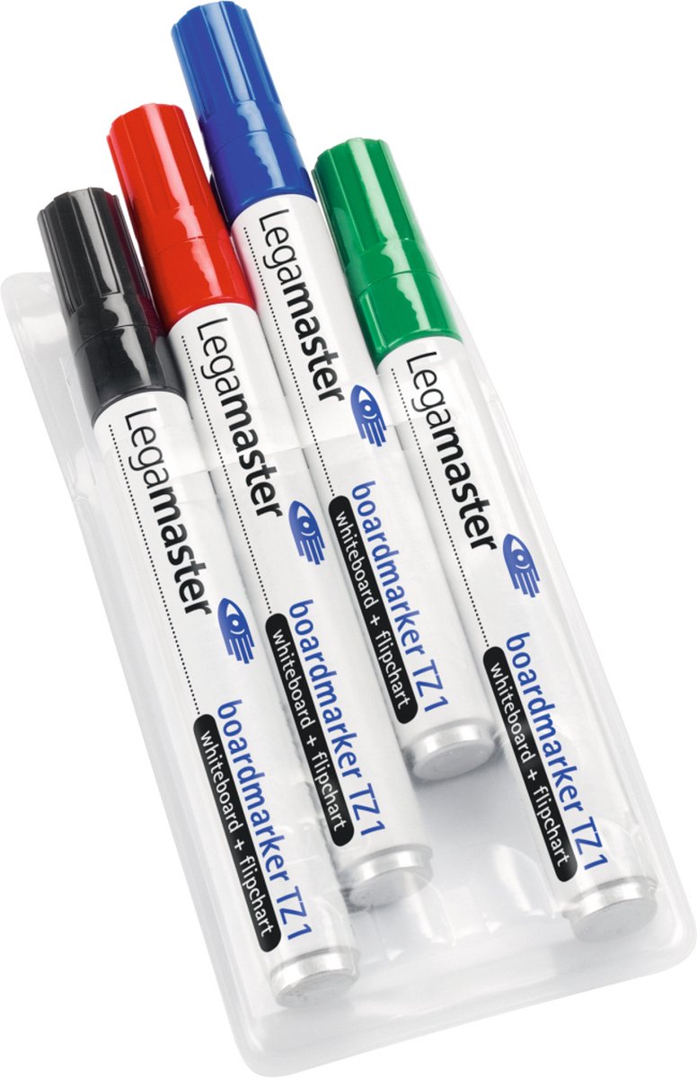 Marqueur pour tableau Legamaster tz1 assorti 4 pcs