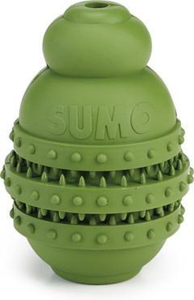 Beeztees sumo play dentaire - jouets pour chiens - caoutchouc - vert - s