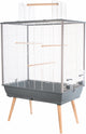 Cage sans marque zolux neo jili pour oiseaux h80, grise
