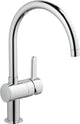 Robinet de cuisine Grohe Flair - bec en C - chrome