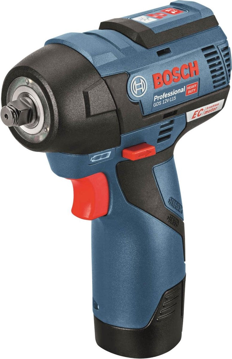 Clé à chocs professionnelle Bosch gds 12 v115 incl