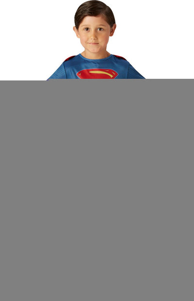 Déguisement Rubies Rubie's Justice League Superman junior bleu taille 140