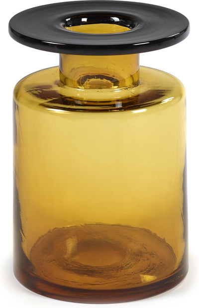Serax - feu de vent marie michielssen - vase m - ambre noir - 18 ø - h 27cm - 5,25kg