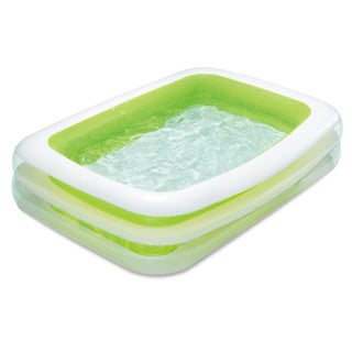 Vagues d'été piscine de natation de luxe 2 rings 262 x 175 x 46 cm