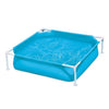 Vagues d'été piscine petit cadre 122 x 122 x 30 cm bleu