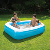 Vagues d'été piscine 2 rings transparent 200 x 150 x 51 cm