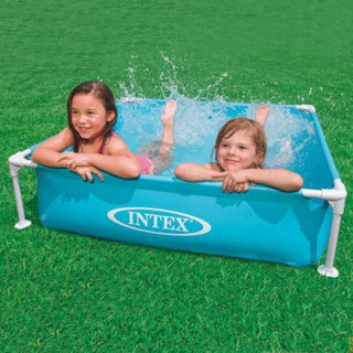 Piscine pour enfants avec cadre-Bleu