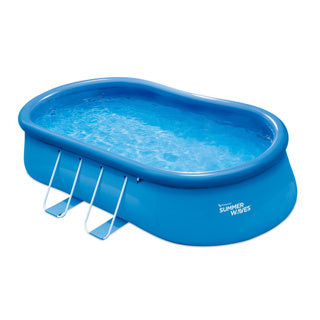 Vagues d'été piscine