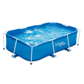 Vagues d'été piscine petit cadre 260 x 160 x 66 cm