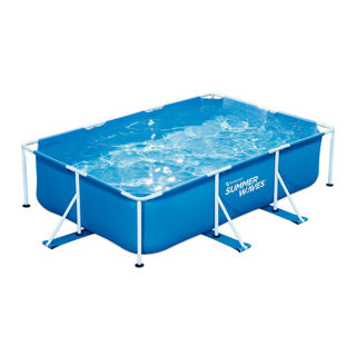 Vagues d'été piscine petit cadre 300 x 200 x 75 cm