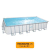 Vagues d'été Piscine Piscine Elite Cadre rectangulaire 732 x 366 x 132 cm + Pompe de filtre de sable