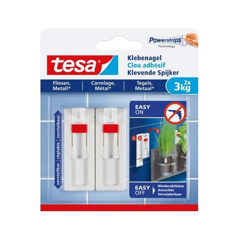 Clou adhésif réglable Tesa 2x3kg