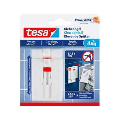 Clou adhésif réglable Tesa 2x4kg
