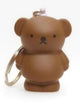 Porte-clés Miffy Boris ours 3D marron 4,5cm
