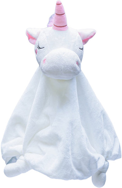 Beeztees peluche chiot licorne - jouet pour chien - peluche - blanc - 33x25x14 cm