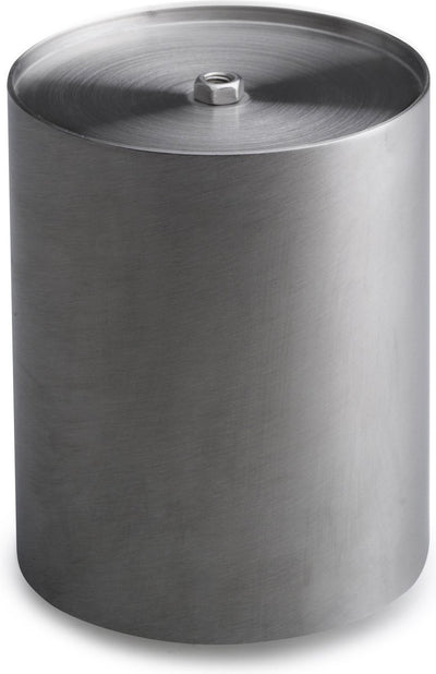 Höfats - rehausseur de lanterne d'ambiance spin 120 - acier inoxydable - argent
