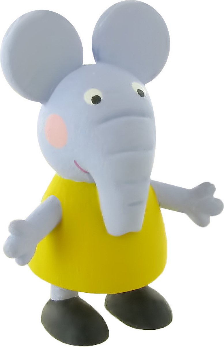 Décoration de gâteau éléphant Peppa Pig Emily 6 cm.