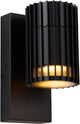 Lucide timbala - spot mural intérieur extérieur - 1xgu10 - ip44 - noir | essentiel