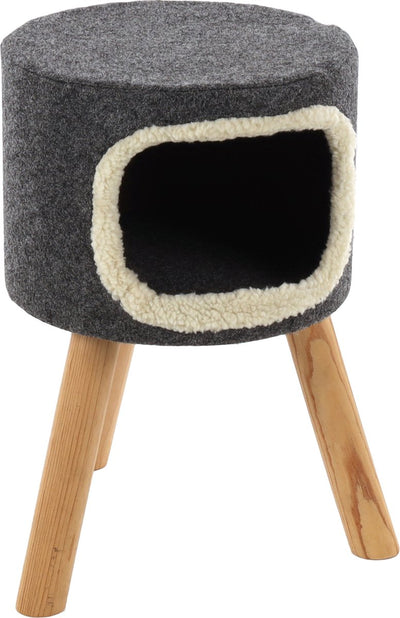 Maison pour chat Flamingo nordique - Meubles pour chats élégants, jouet à gratter de style scandinave