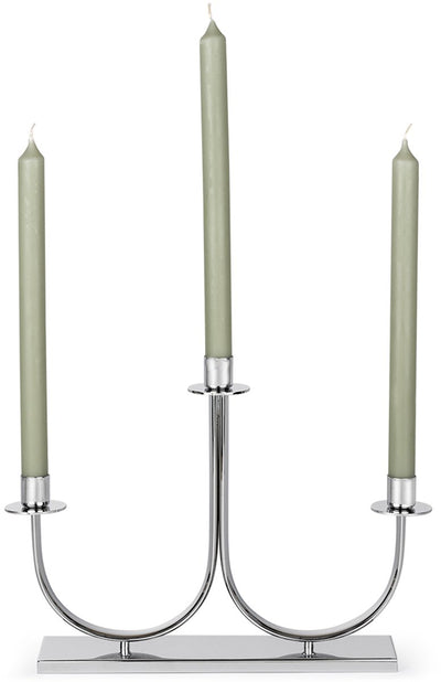 Zilverstad - bougeoir elana 3 feux couleur argent - Astuce cadeau fête des mères !