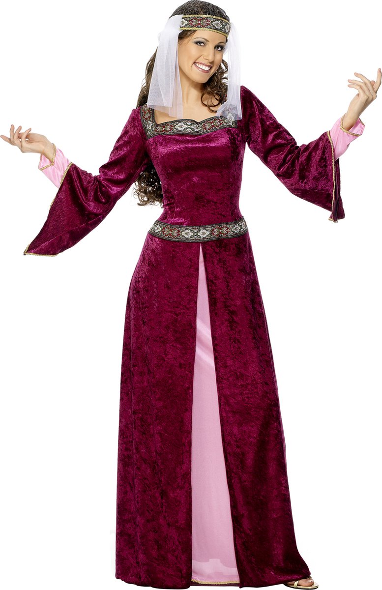Vegaoo Déguisement Reine Médiévale Femme - Déguisement - XL