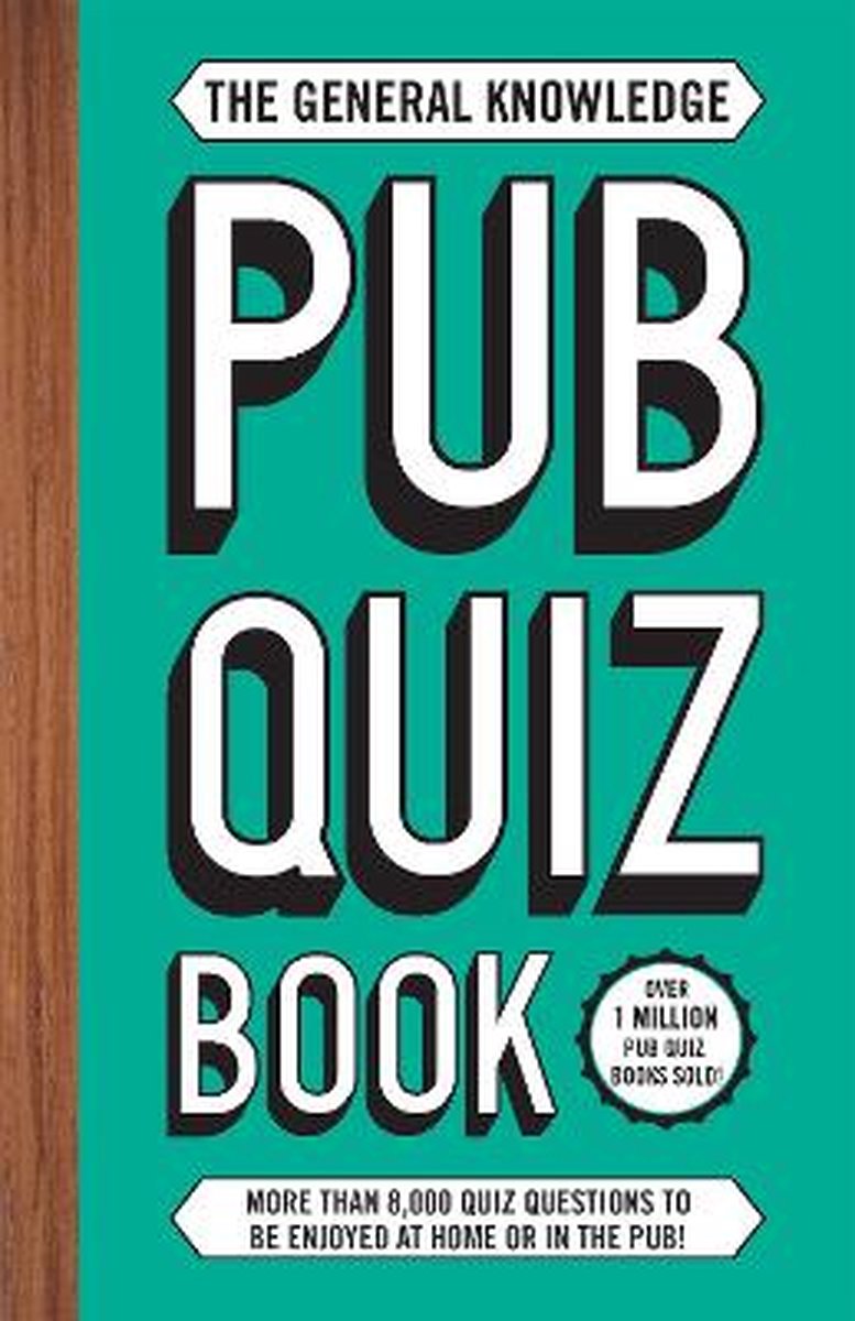 Le livre de quiz pub de culture générale